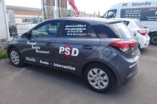 Voiture de service PSD